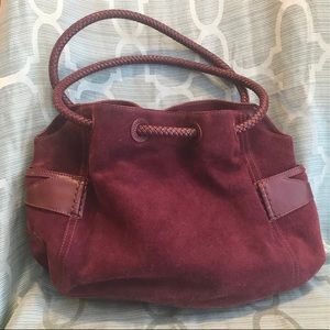Cole Haan suede purse
